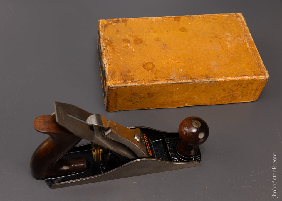 STANLEY No. 3 Smooth Plane Near Mint in Box - 109357