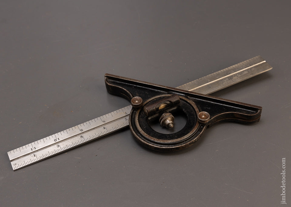 STARRETT 12 Inch Protractor Square Fine - 109635