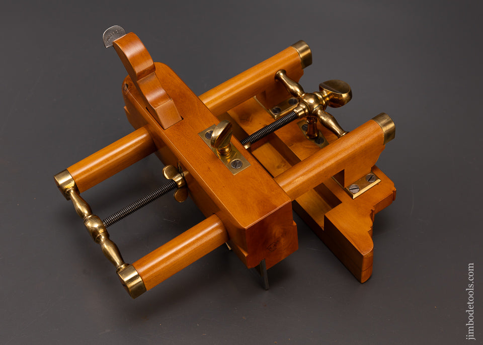 Spectacular 3 Arm Plow Plane in Solid Boxwood by JAMES MOON - 109380