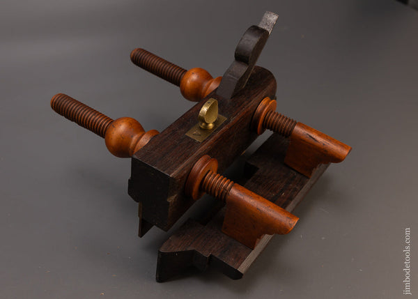 Fine Solid Rosewood Screw Arm Plow Plane by CASEY KITCHEL & CO. Auburn, NY - 109392