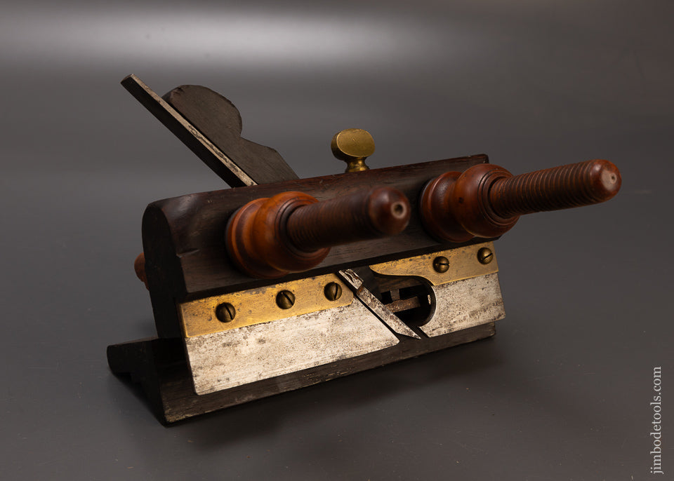 Fine Solid Rosewood Screw Arm Plow Plane by CASEY KITCHEL & CO. Auburn, NY - 109392