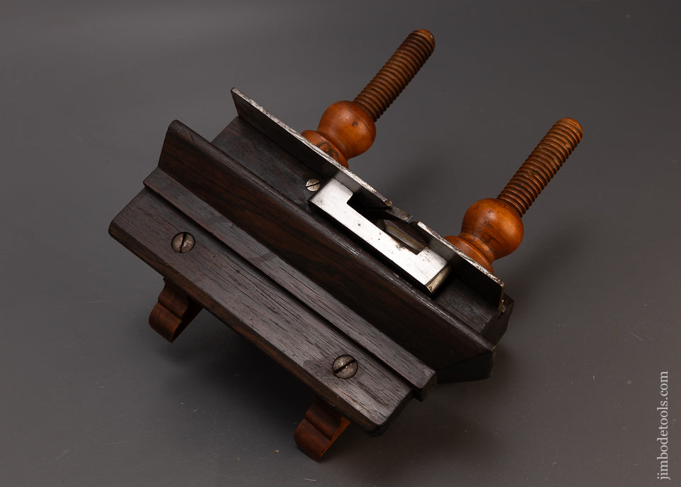 Fine Solid Rosewood Screw Arm Plow Plane by CASEY KITCHEL & CO. Auburn, NY - 109392