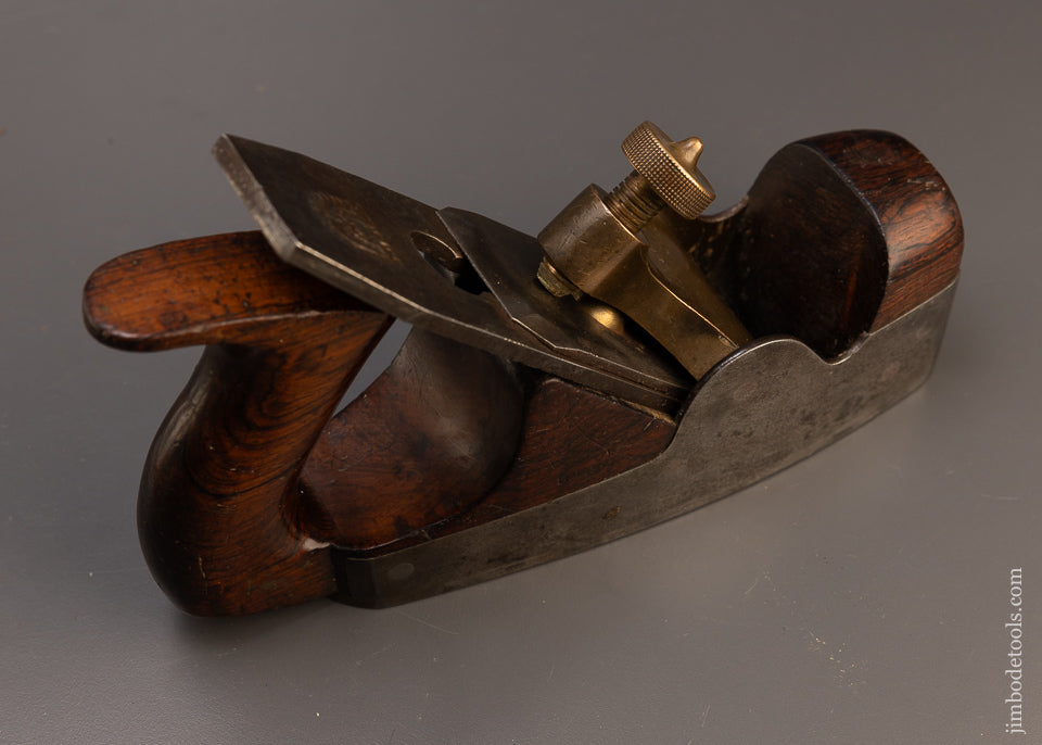 Excellent MATHIESON No. 843 Dovetailed Rosewood Infill Smooth Plane - 109407