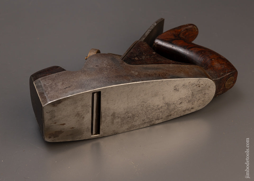 Excellent MATHIESON No. 843 Dovetailed Rosewood Infill Smooth Plane - 109407