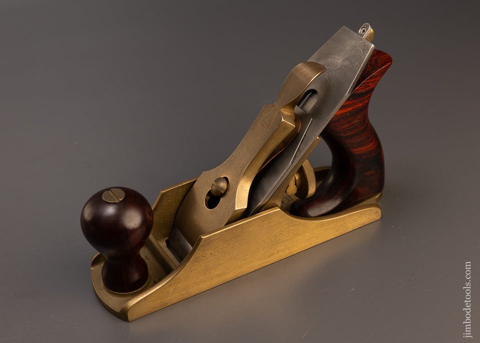 Discontinued Bronze LIE NIELSEN No. 2 Smooth Plane with Cocobolo Handles - 109480