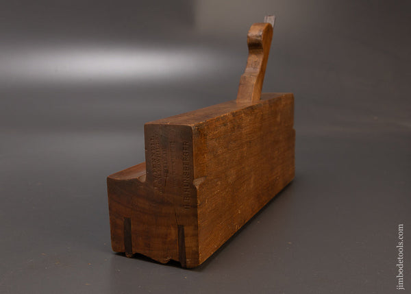 Fine 2 1/2 Inch Wide Lignum Boxing Moulding Plane E.W. PENNELL - 109507