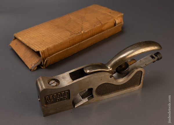 Near Mint in Box RECORD No. 073 Shoulder Plane - 109515