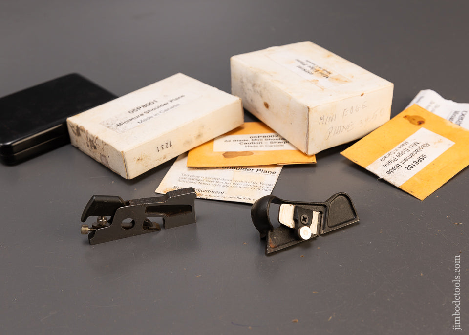 Mint in Boxes VERITAS Miniature Shoulder & Edge Planes - 109518