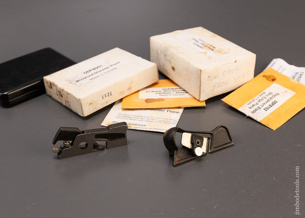Mint in Boxes VERITAS Miniature Shoulder & Edge Planes - 109518