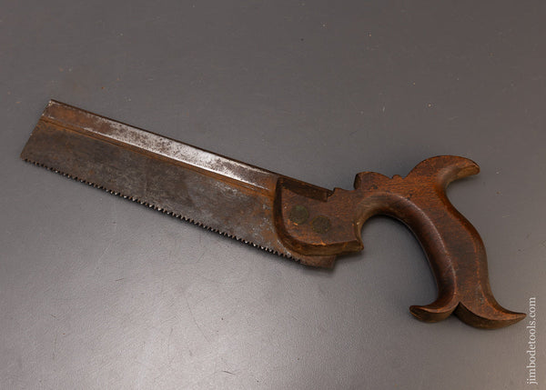 Early TURNER DAVIES & CO. Back Saw - 109539