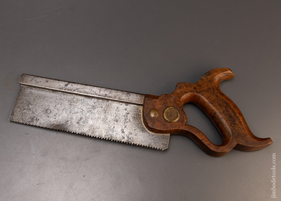 DISSTON No. 77 FOR MECHANICS NOT BOTCHERS 8 Inch Back Saw - 109546