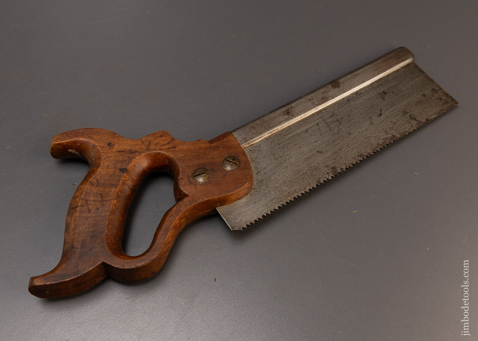 DISSTON No. 77 FOR MECHANICS NOT BOTCHERS 8 Inch Back Saw - 109546