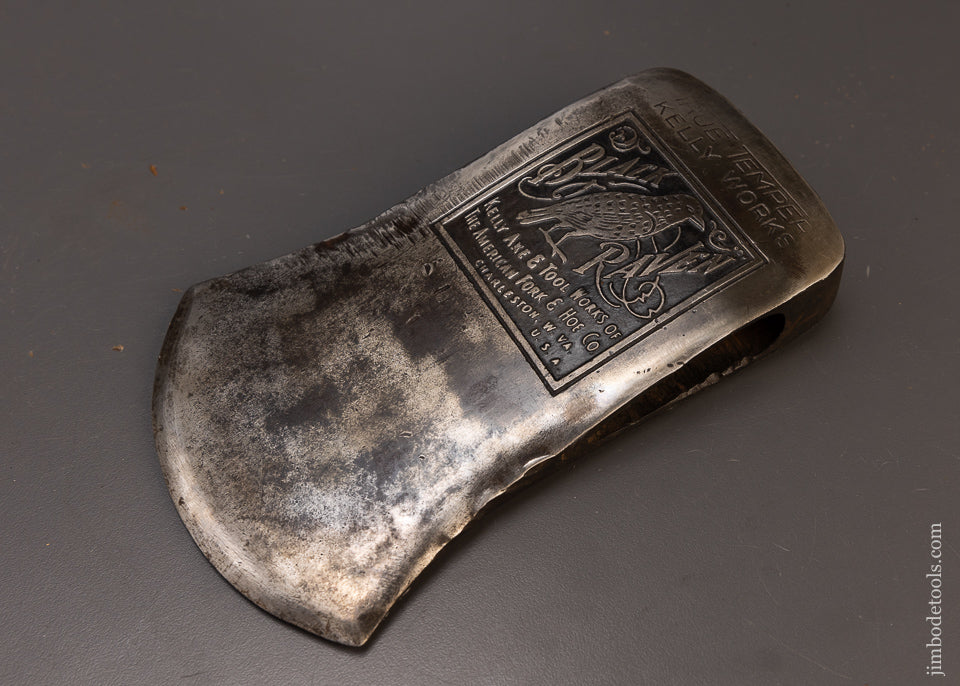 Crisp KELLY BLACK RAVEN Embossed Felling Axe - 109601