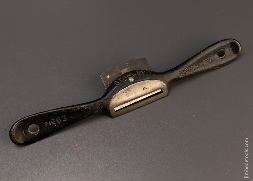 STANLEY No. 63 Round Bottom Spoke Shave Fine - 109605