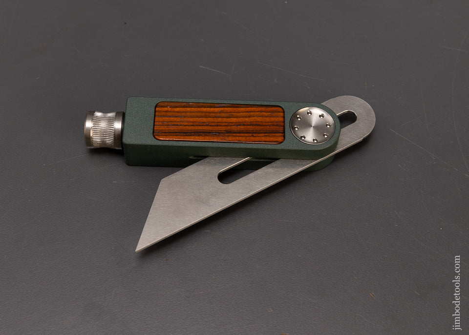 Discontinued BLUE SPRUCE TOOL WORKS 4 Inch Sliding Bevel Square Mint - 109626