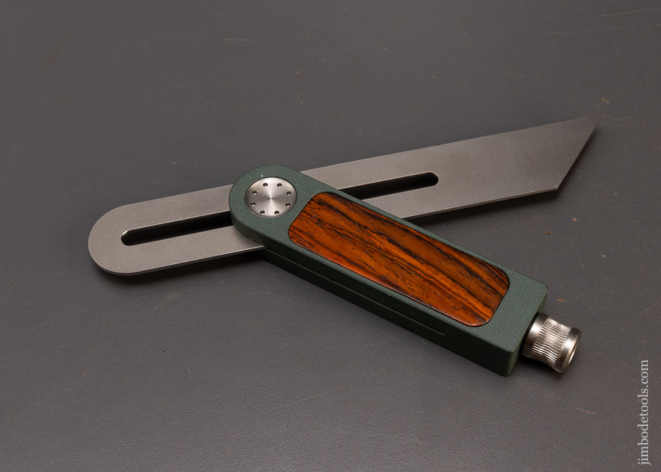 Stunning BLUE SPRUCE TOOL WORKS 8 Inch Bevel Square Mint - 109627