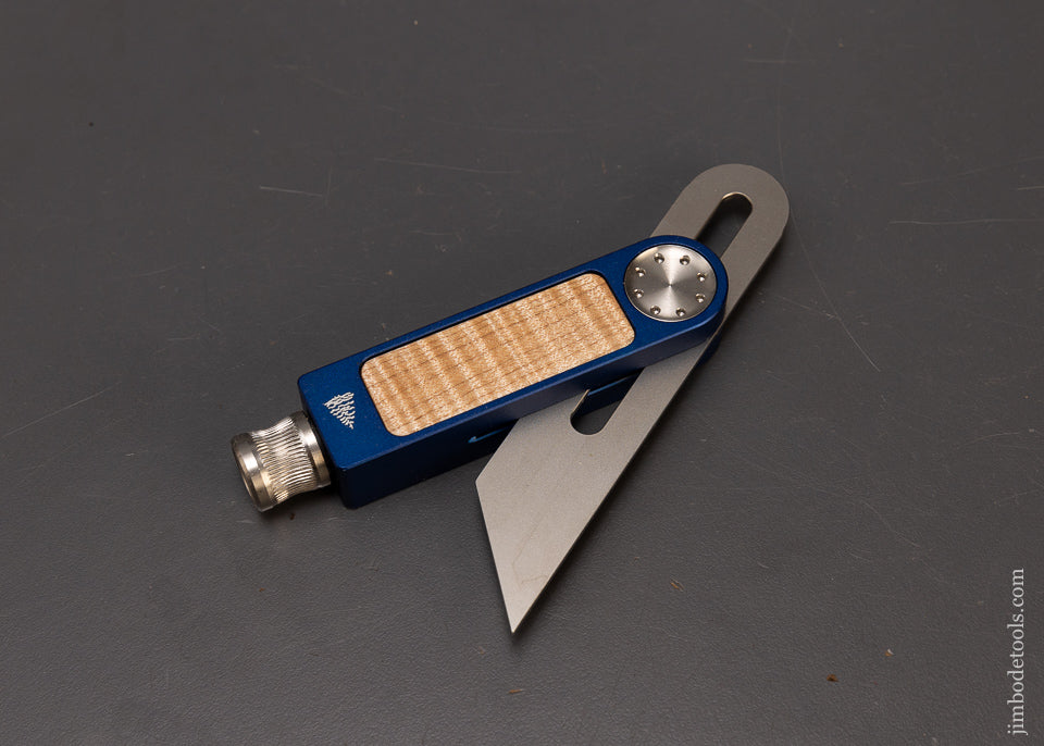 Discontinued BLUE SPRUCE TOOL WORKS 4 Inch Sliding Bevel Square Mint - 109628