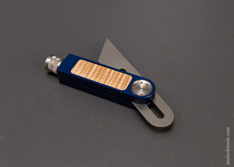 Discontinued BLUE SPRUCE TOOL WORKS 4 Inch Sliding Bevel Square Mint - 109628