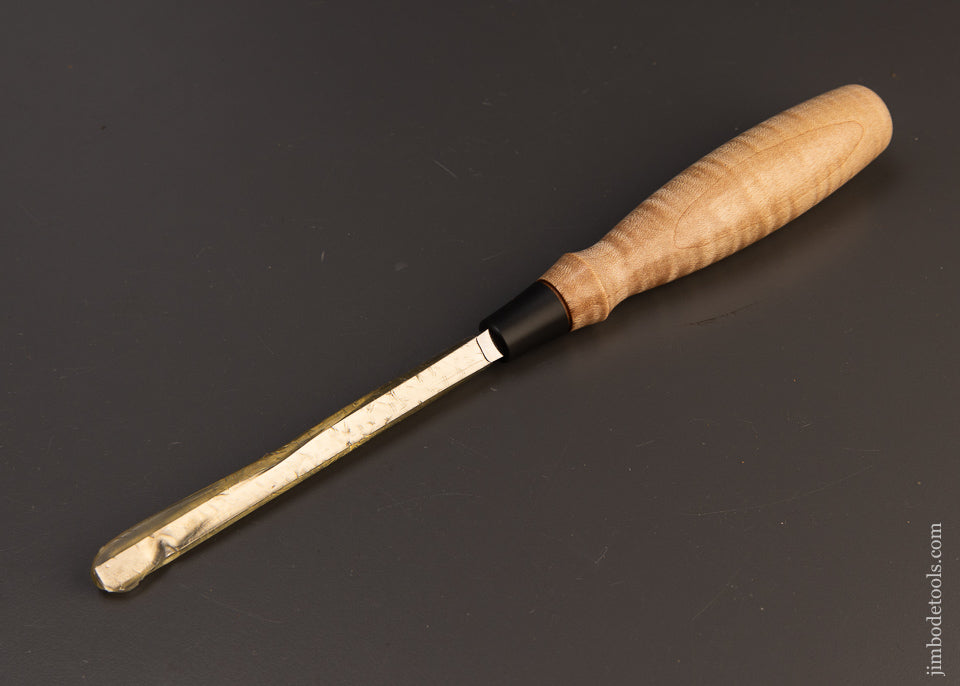Mint in Wax BLUE SPRUCE TOOL WORKS 1/4 Inch Dovetail Chisel with Tiger Maple Handle - 109645