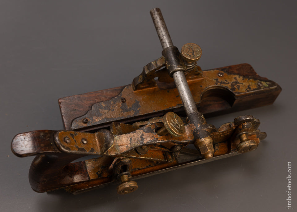 Fine MAYO "THE BOSS" PHILLIPS PATENT Plow Plane in GOLD SEPT. 14, 1875 - EXCELSIOR 109660
