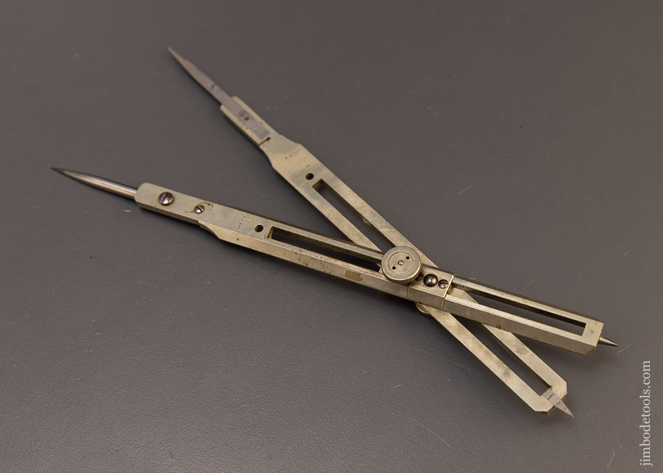 German Silver Geared Type Proportional Dividers by REIFLER - 109691