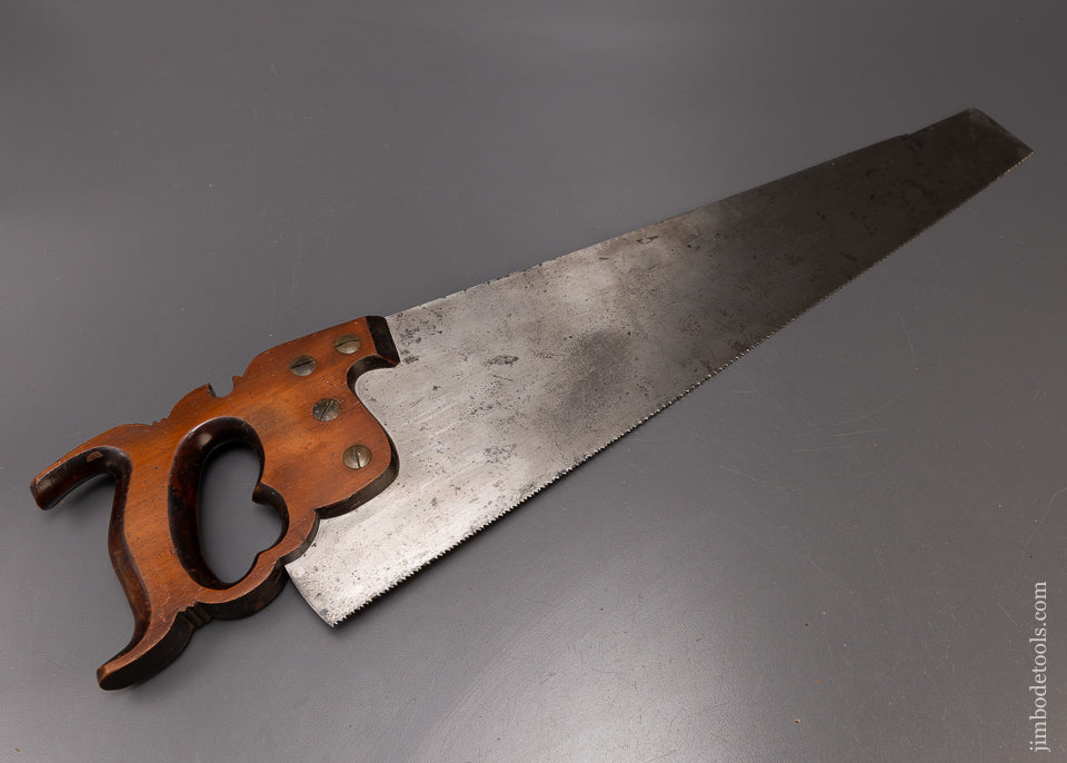 Rare & Fine SIMONDS No. 61 Hand Saw - Original Price Medallion $2.50 - 109698