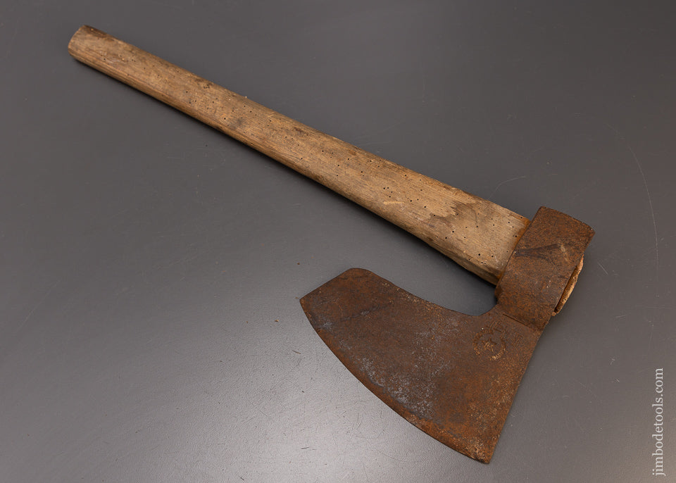 Early Signed Single Bevel Side Axe - 109699