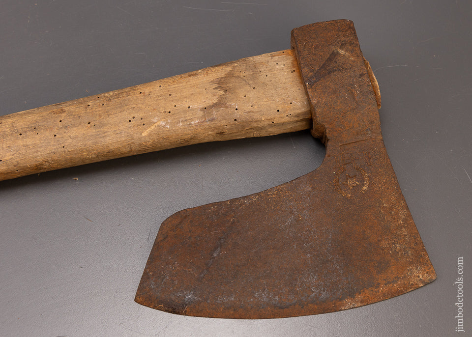 Early Signed Single Bevel Side Axe - 109699