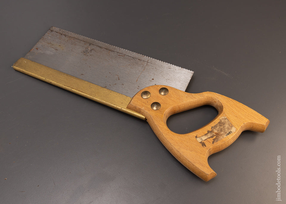Near Mint SPEAR & JACKSON Brass Back Dovetail Saw - 109709