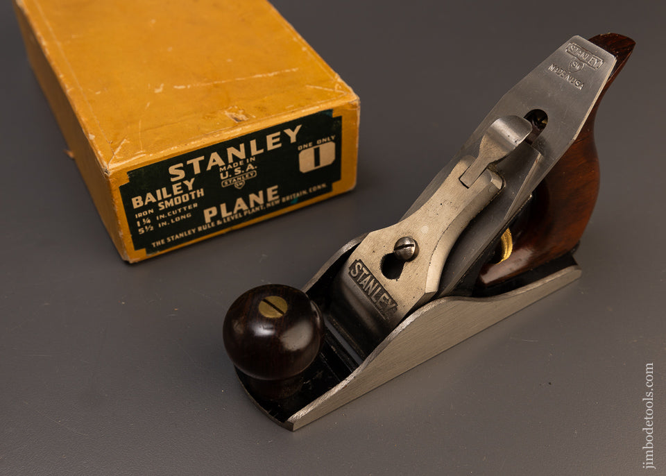 The Finest Known Example of the STANLEY No. 1 Plane EXTANT - 109711