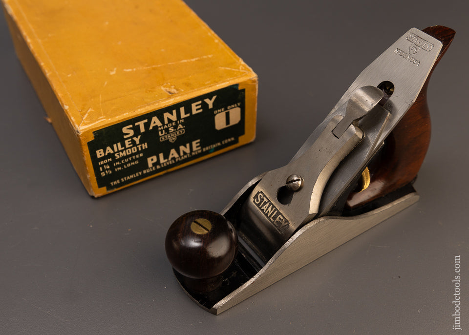 The Finest Known Example of the STANLEY No. 1 Plane EXTANT - 109711