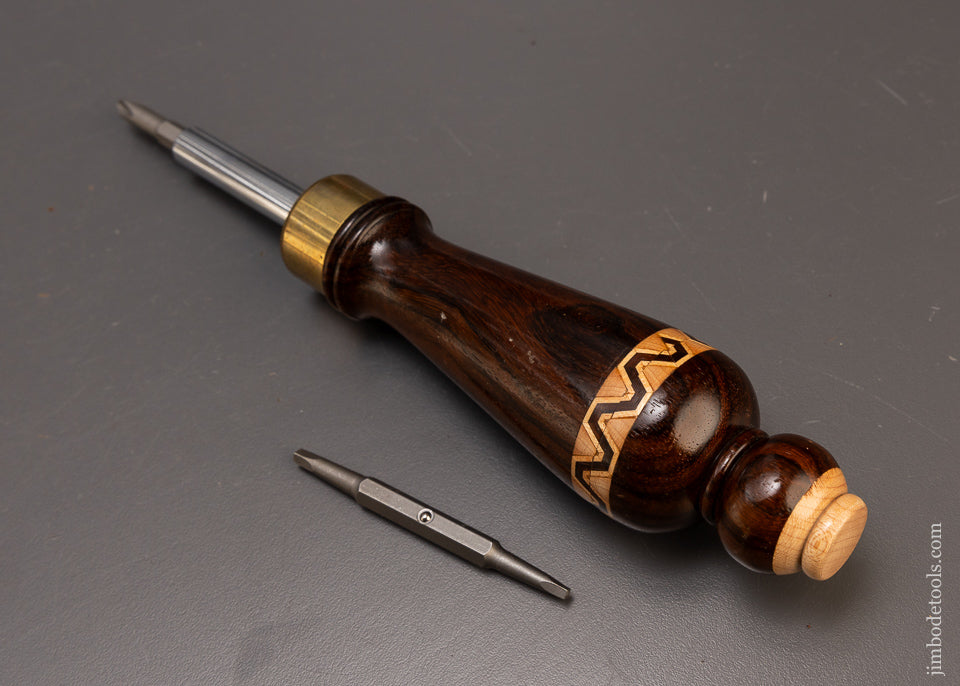 Rosewood with Inlay 4 Way Screwdriver - 109727