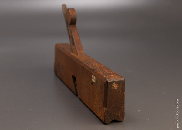 18th Century 10 1/4 Inch Yellow Birch Quarter Round Moulding Plane Fine - 109757