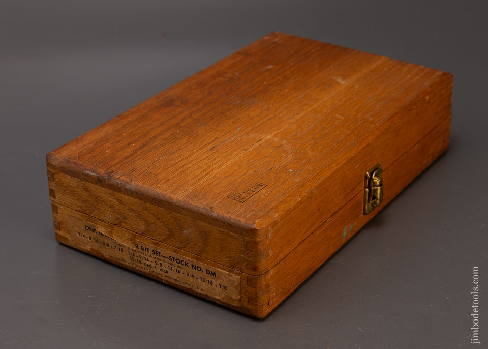 Complete Set of 13 IRWIN Auger Bits Fine in Original Box - 109772