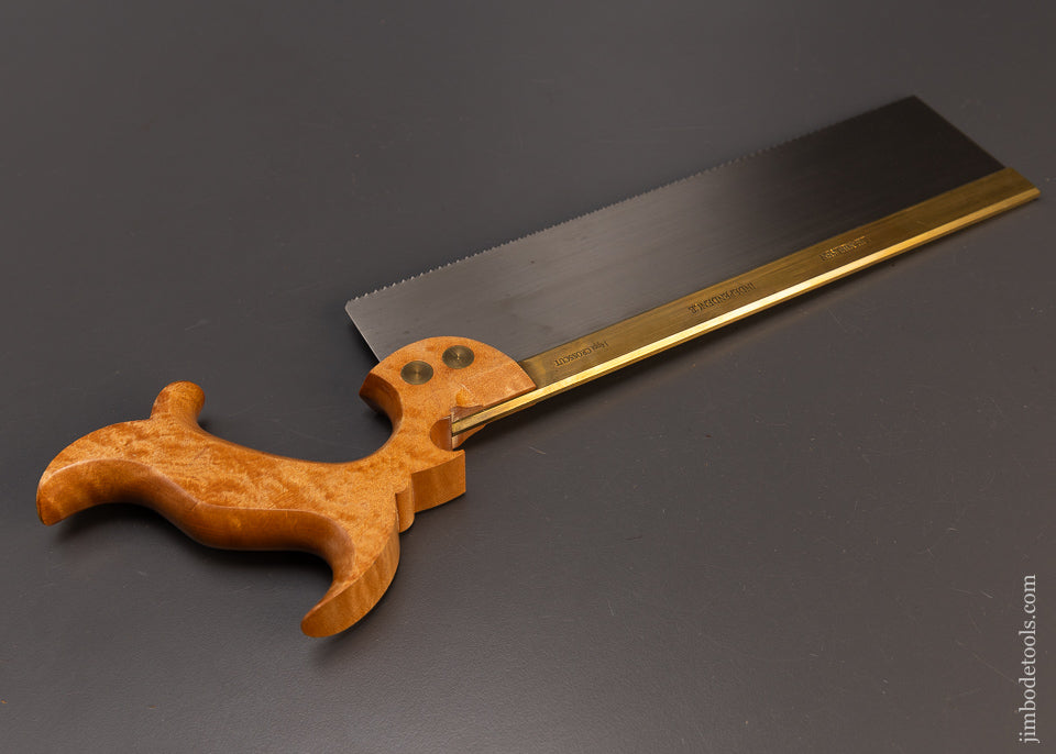 Mint Unused LIE NIELSEN Independence Brass Back Carcass Saw - 109774