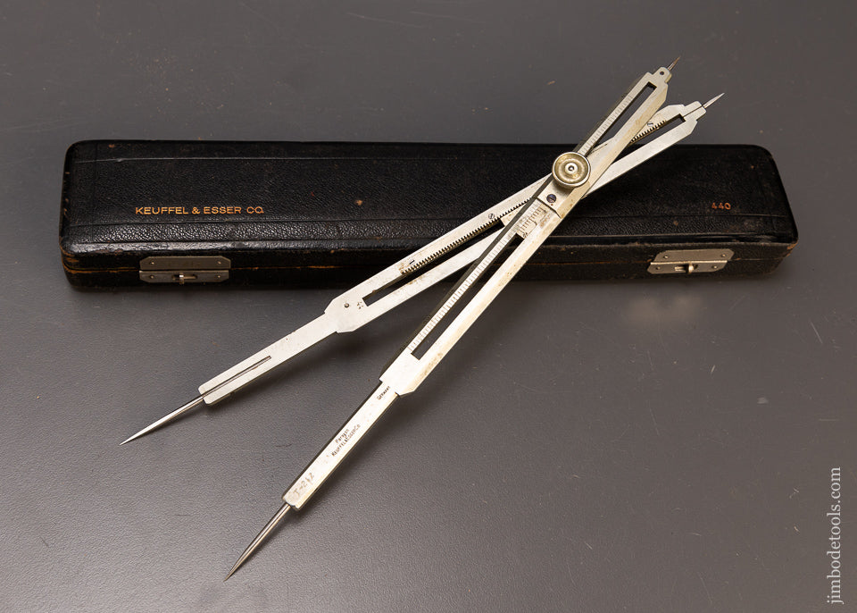 Keuffel & Esser 10 Inch Proportional Dividers Mint in Box - 109803