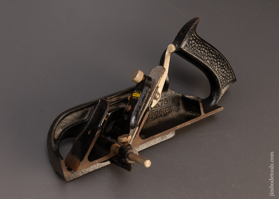 STANLEY No. 78 Duplex, Rabbet, and Filletster Plane - 109812