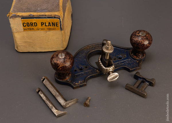 RECORD No. 071 1/2 Router Plane 100% Complete in Original Box - 109821