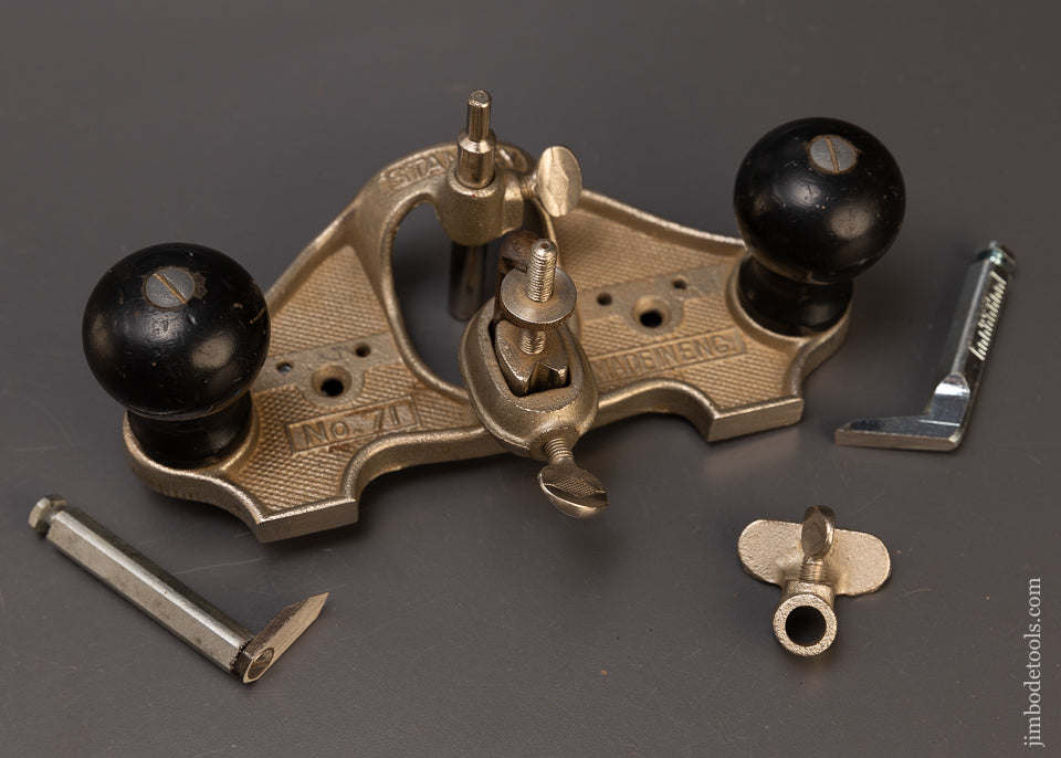 STANLEY No. 71 Router Plane 100% Complete - 109837