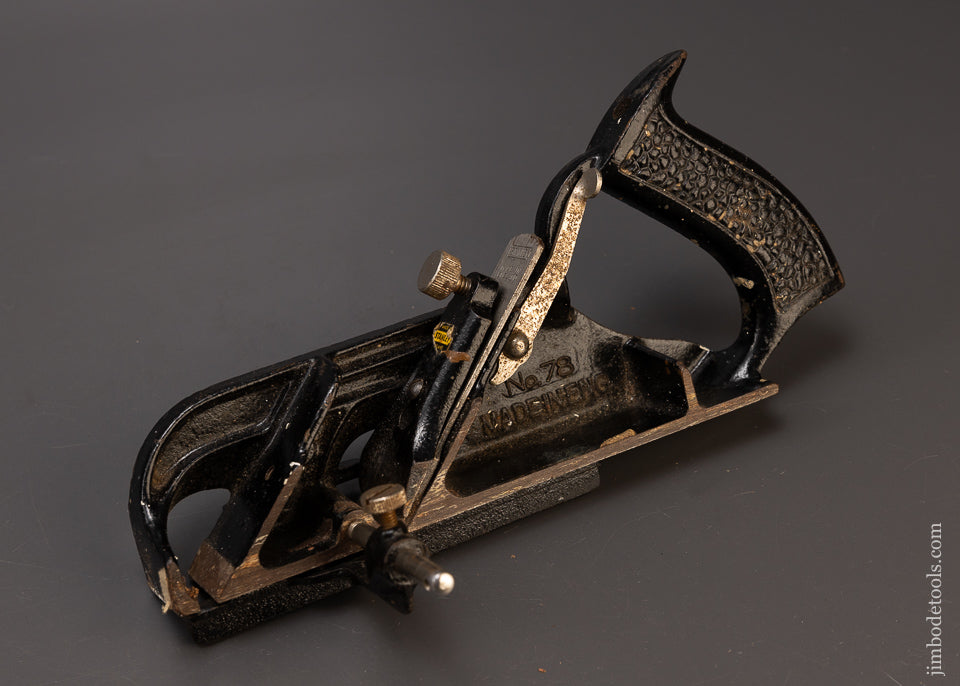 STANLEY No. 78 Duplex, Rabbet, and Filletster Plane - 109863