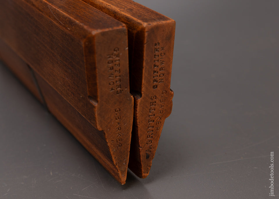 Fine Pair Side Rabbet Planes by GRIFFITHS NORWICH - 109871