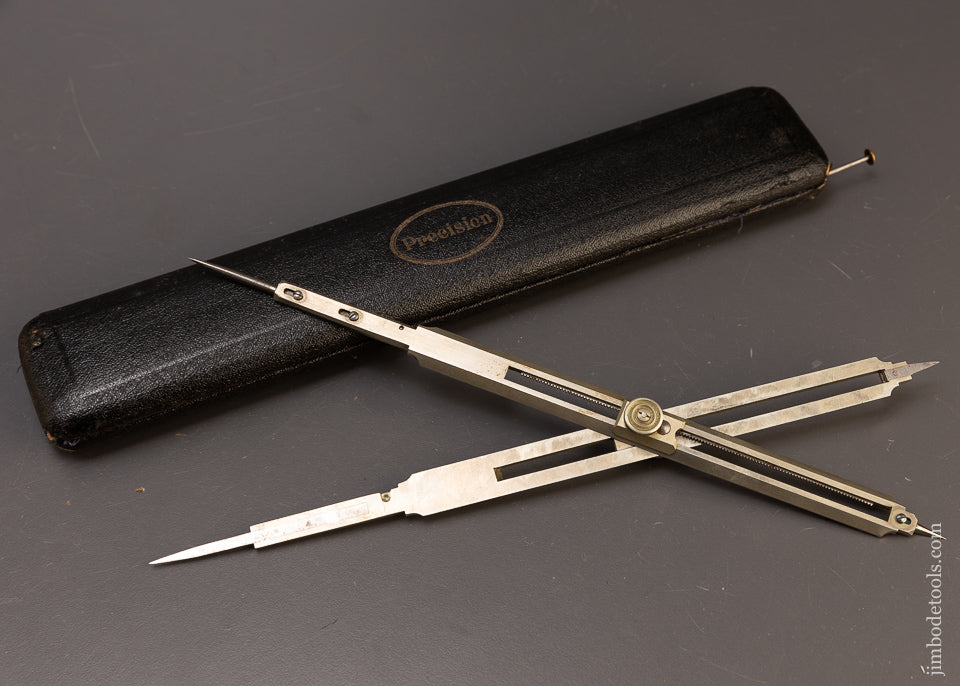 Fantastic 10 Inch German Silver Proportional Dividers by TACRO GER. - 109884