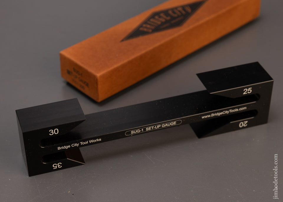 BRIDGE CITY TOOL WORKS Set Up Gauge SUG-1 Mint in Box - 109892