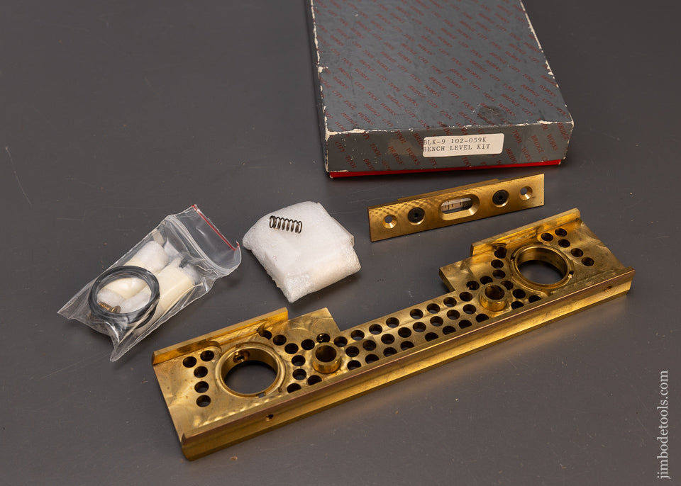 BRIDGE CITY TOOL WORKS BLK-9 Bench Level Kit Mint in Box - 109908