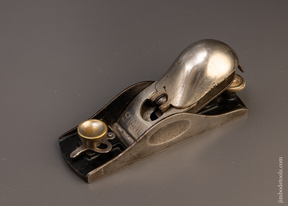 Extra Fine Early STANLEY No. 18 Knuckle Joint Block Plane - 109914