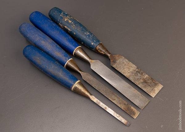 Set of 4 Carving Chisels MARPLES - 109931 – Jim Bode Tools