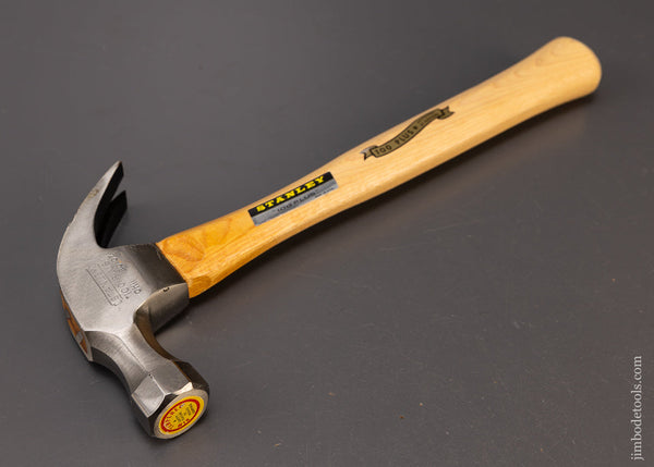 Mint Unused New Old Stock STANLEY 100 PLUS 20 Ounce Claw Hammer - 109942