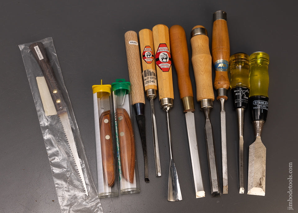 11 New Old Stock Edge Tools Mint & Unused - 109961