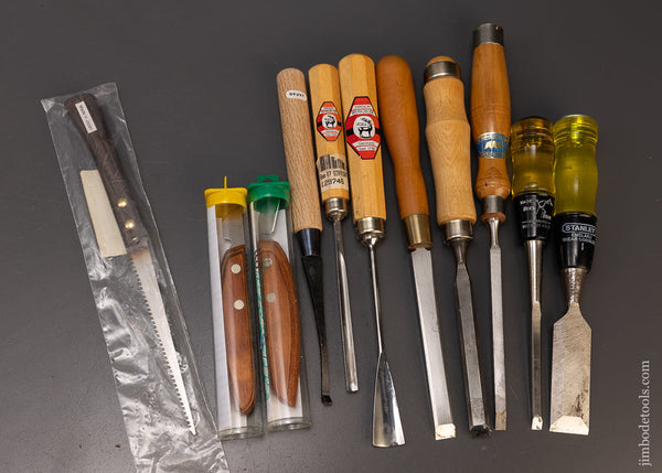 11 New Old Stock Edge Tools Mint & Unused - 109961