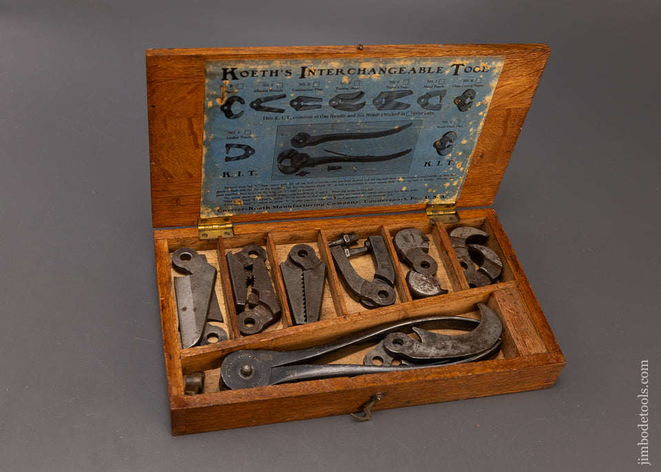 Complete Boxed Set KOETH’S Interchangeable Multi-Tool 109978